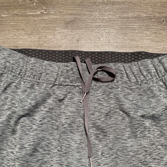 Gym Shark Joggers Womens Medium Gray Pants Stretchy Drawstring Workout Fitness - Picture 5 of 14